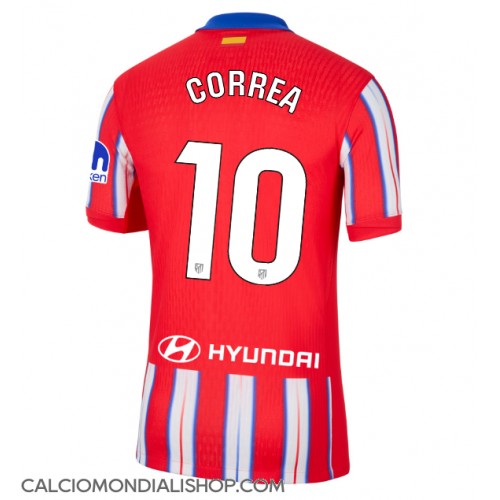 Maglie da calcio Atletico Madrid Angel Correa #10 Prima Maglia 2024-25 Manica Corta